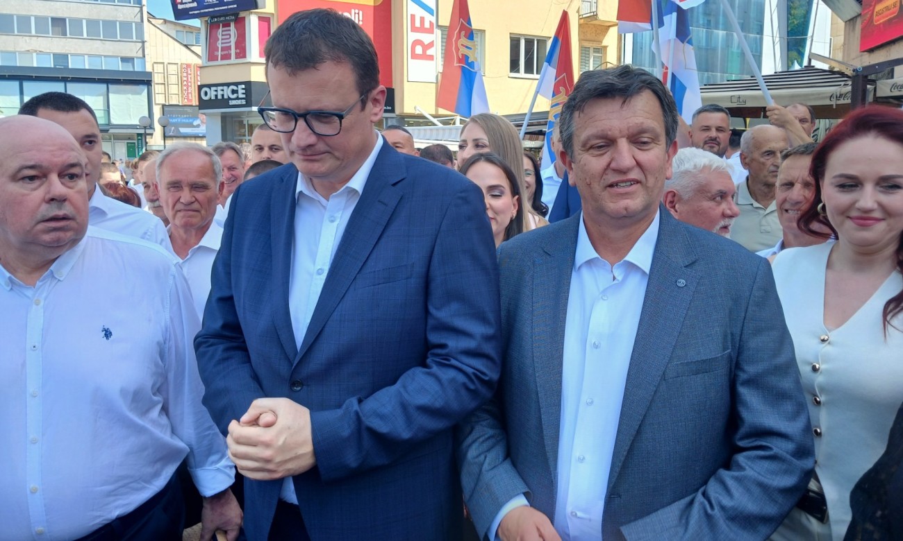 Blanuša i Božović danas u Trebinju: SDS održava izbornu tribinu