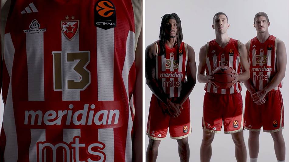 Promjene su uočljive: Crvena zvezda predstavila dresove za novu sezonu VIDEO