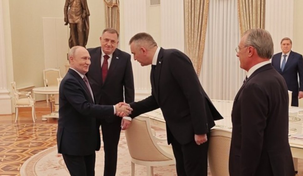 Putin sa Dodikom i Minićem: Održan sastanak u Kremlju VIDEO
