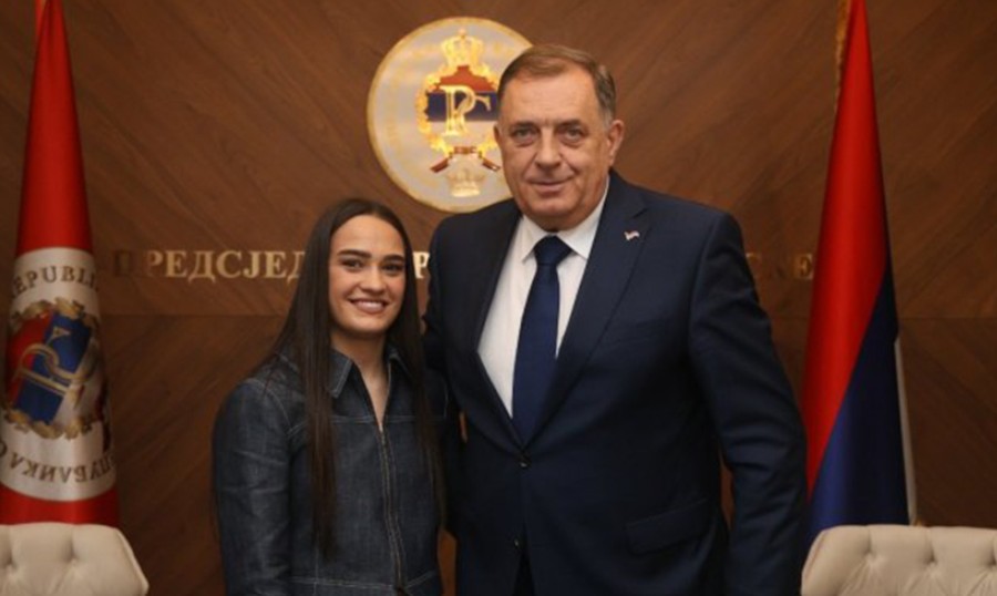 Dodik čestitao Sari Ćirković: Bravo, šampionko!