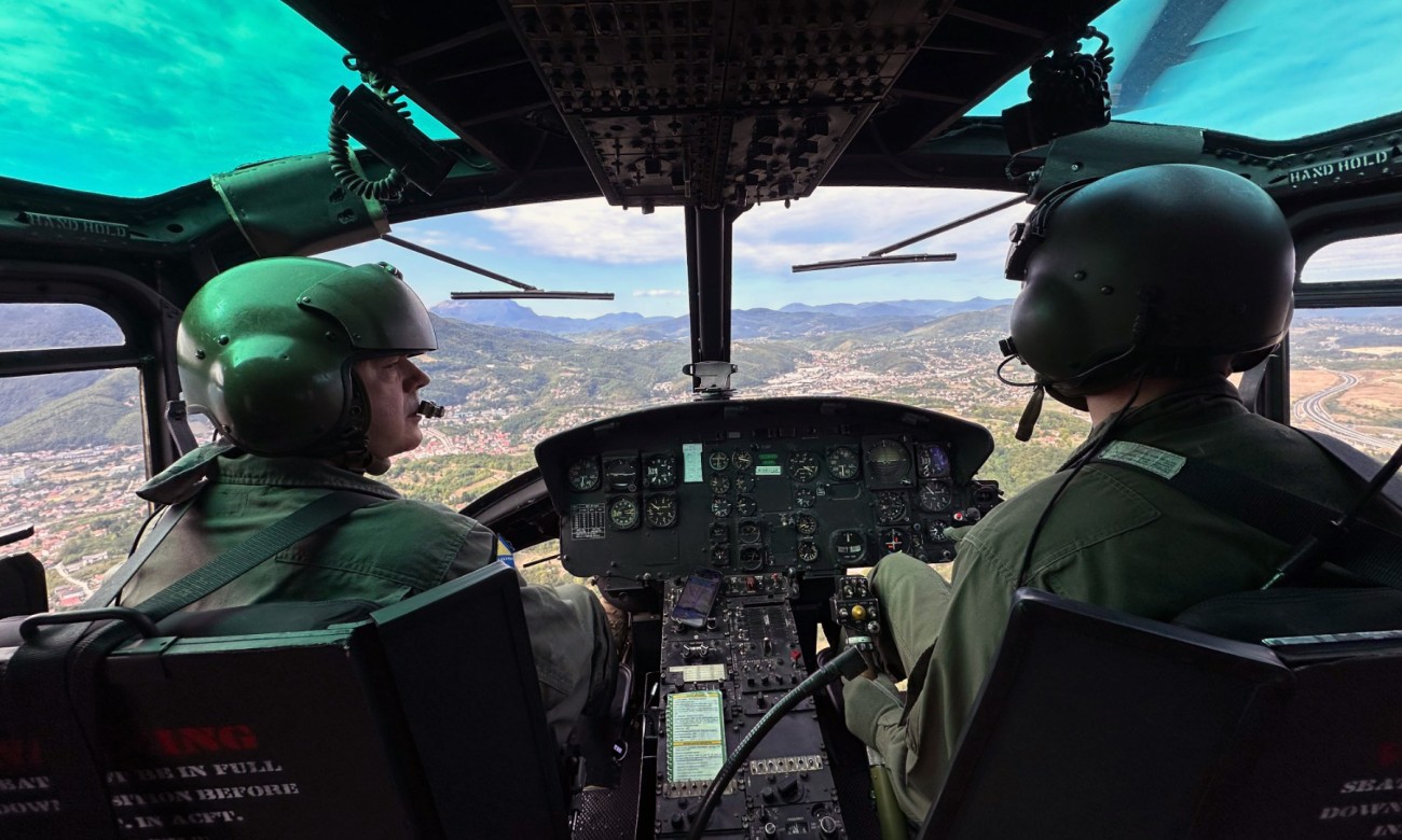 Velika akcija iz vazduha: Helikopteri OS BiH ponovo nad požarištima FOTO