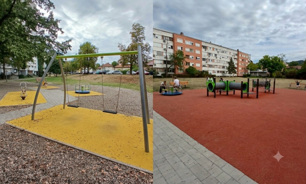 U banjalučkom naselju jedna briga manje: Nova igrališta umjesto zarđalih sprava FOTO