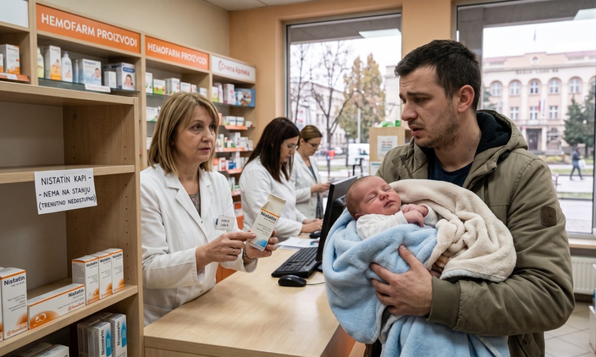 Zašto u banjalučkim apotekama nema Nistatin kapi za novorođenčad? Evo šta na to kažu nadležni