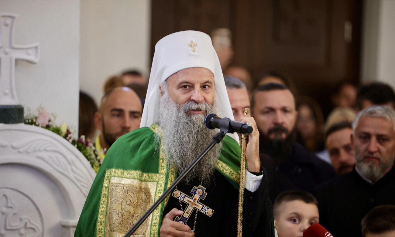 Patrijarh Porfirije na Palama: Hram je srce grada, a vjera temelj svakog sabranja