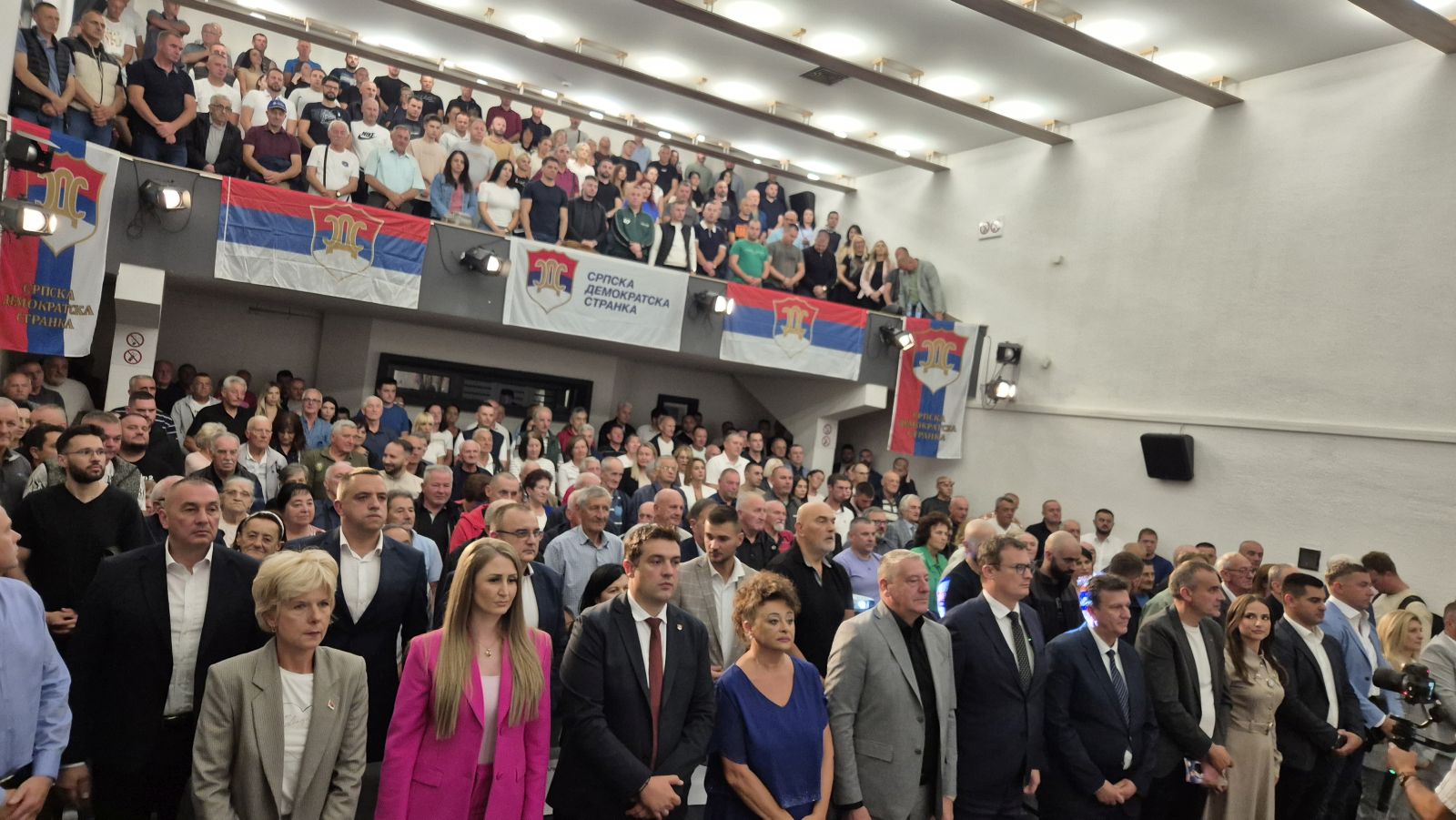 Blanuša i Božović u Palama predstavili program SDS-a za predstojeće izbore