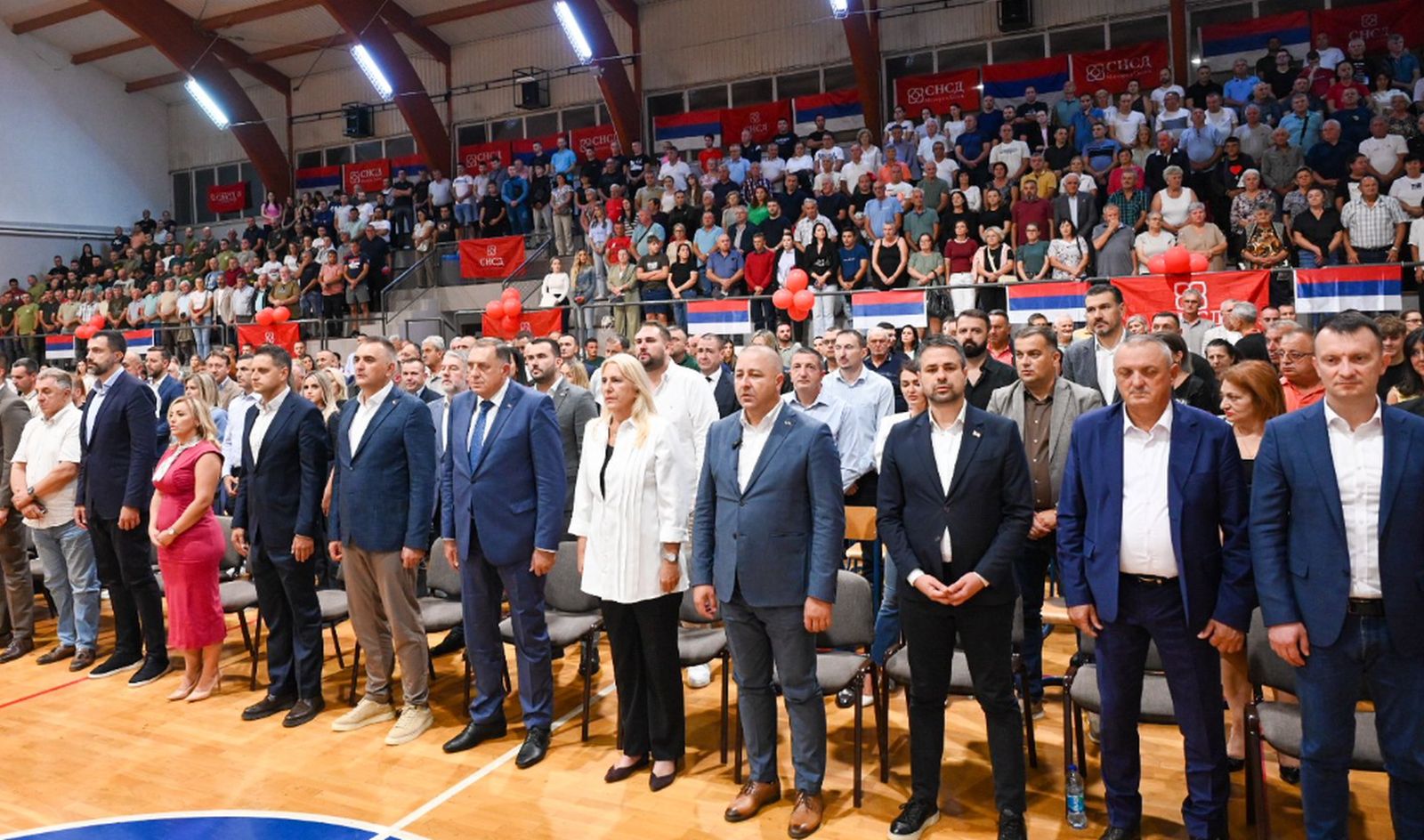 Predizborni skup SNSD-a u Čelincu: Stabilna vlast i jedinstvo ključni za Republiku Srpsku FOTO