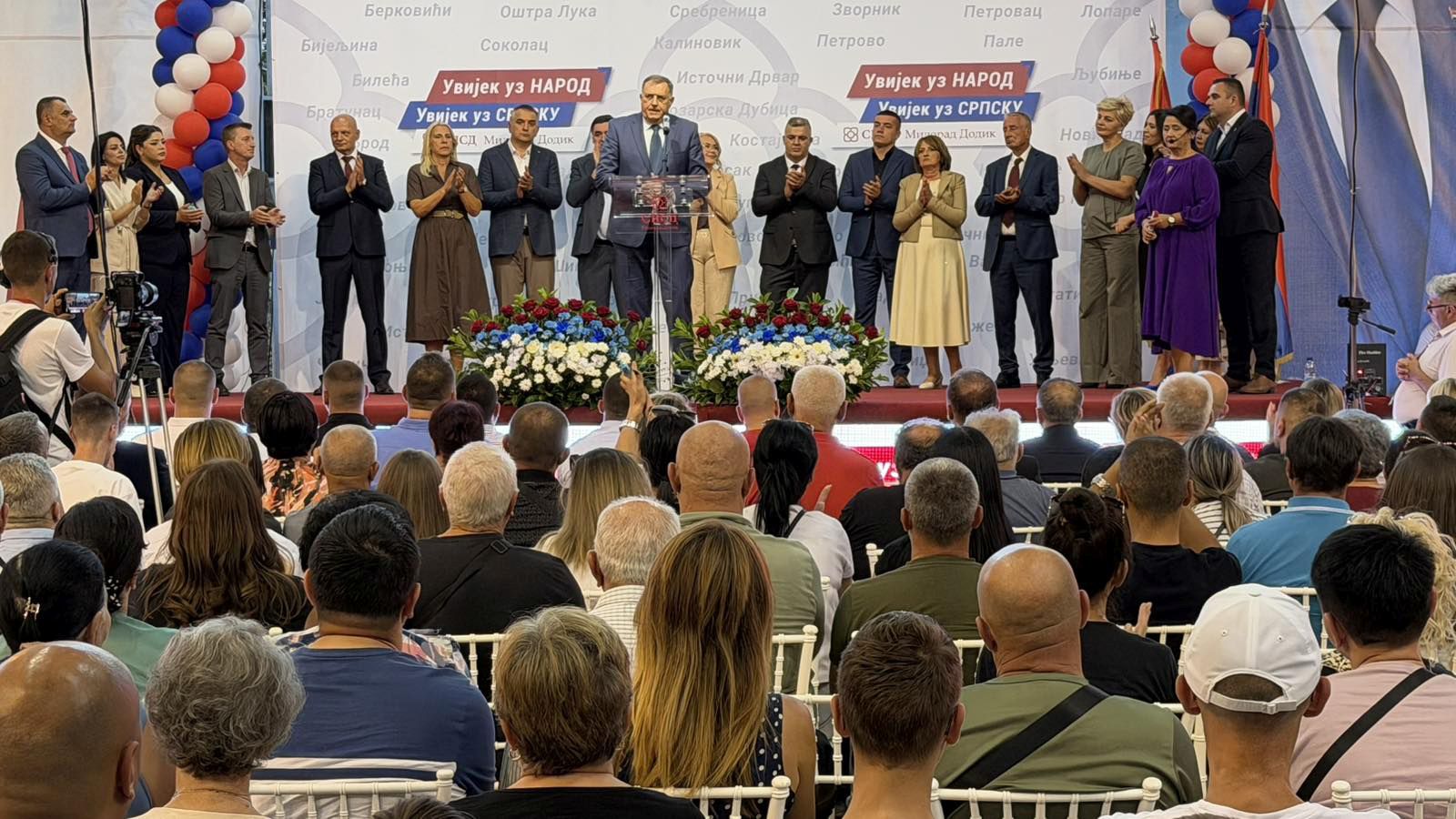SNSD predstavio kandidate u Doboju, Dodik poručio: „Pobjeda je naša“ FOTO/VIDEO