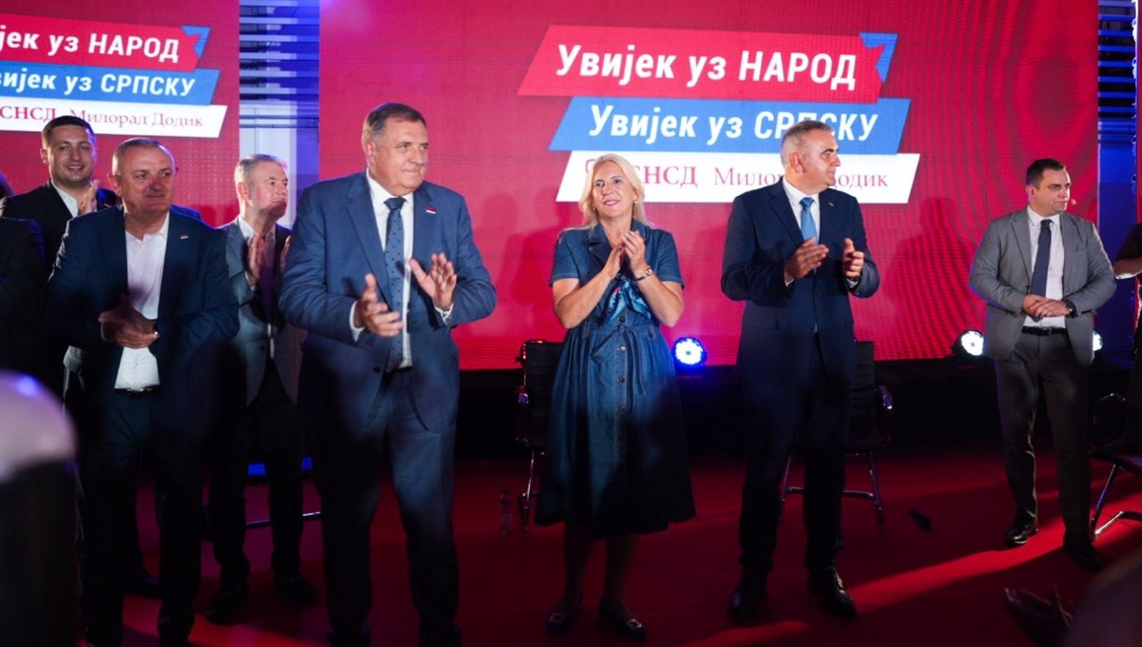 SNSD na Starčevici u Banjaluci: Učinili smo da ovo bude grad perspektive i finansijski centar FOTO