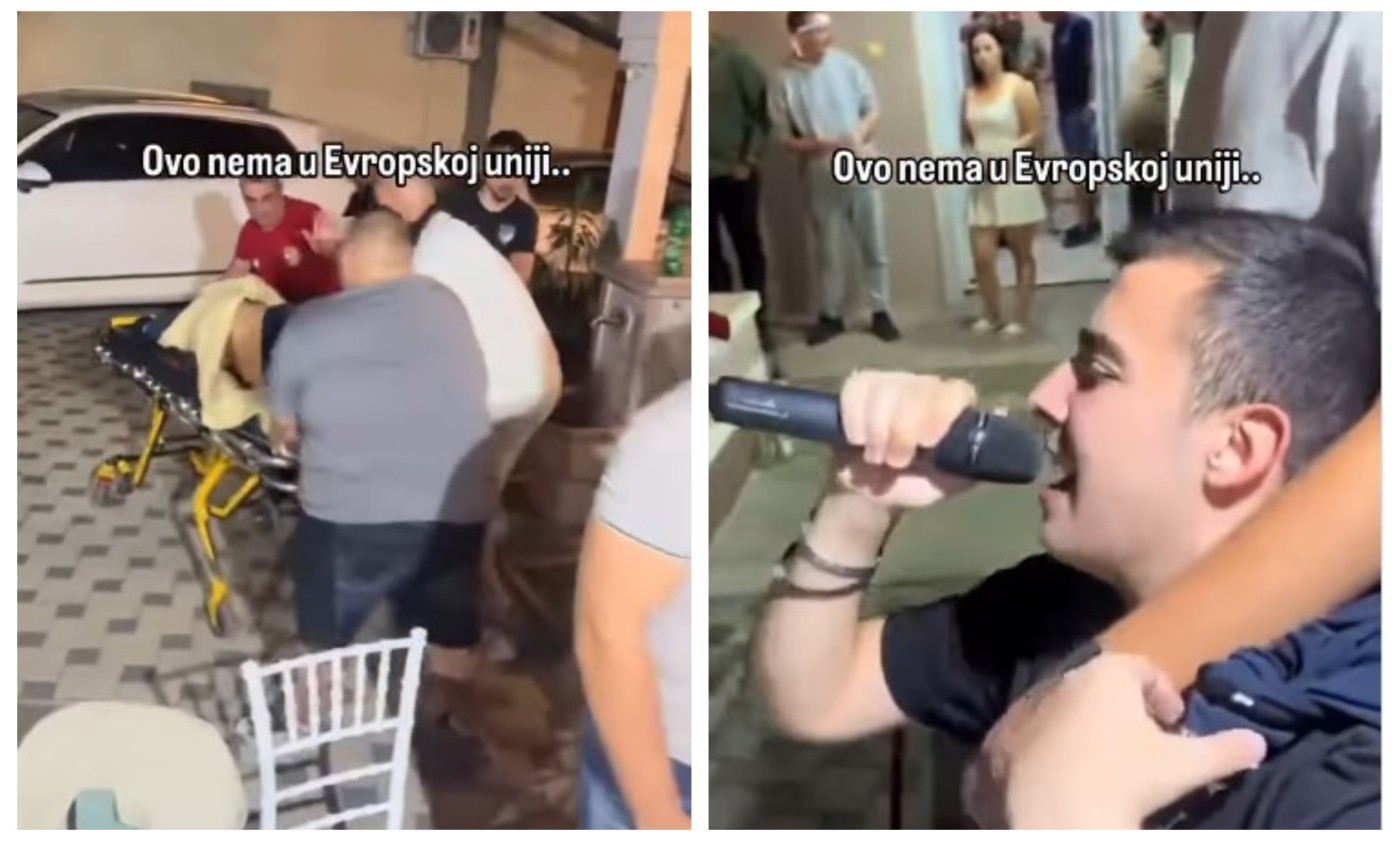 Gosta iznose na nosilima, a slavlje se nastavlja: “Srbi nebeski narod” VIDEO
