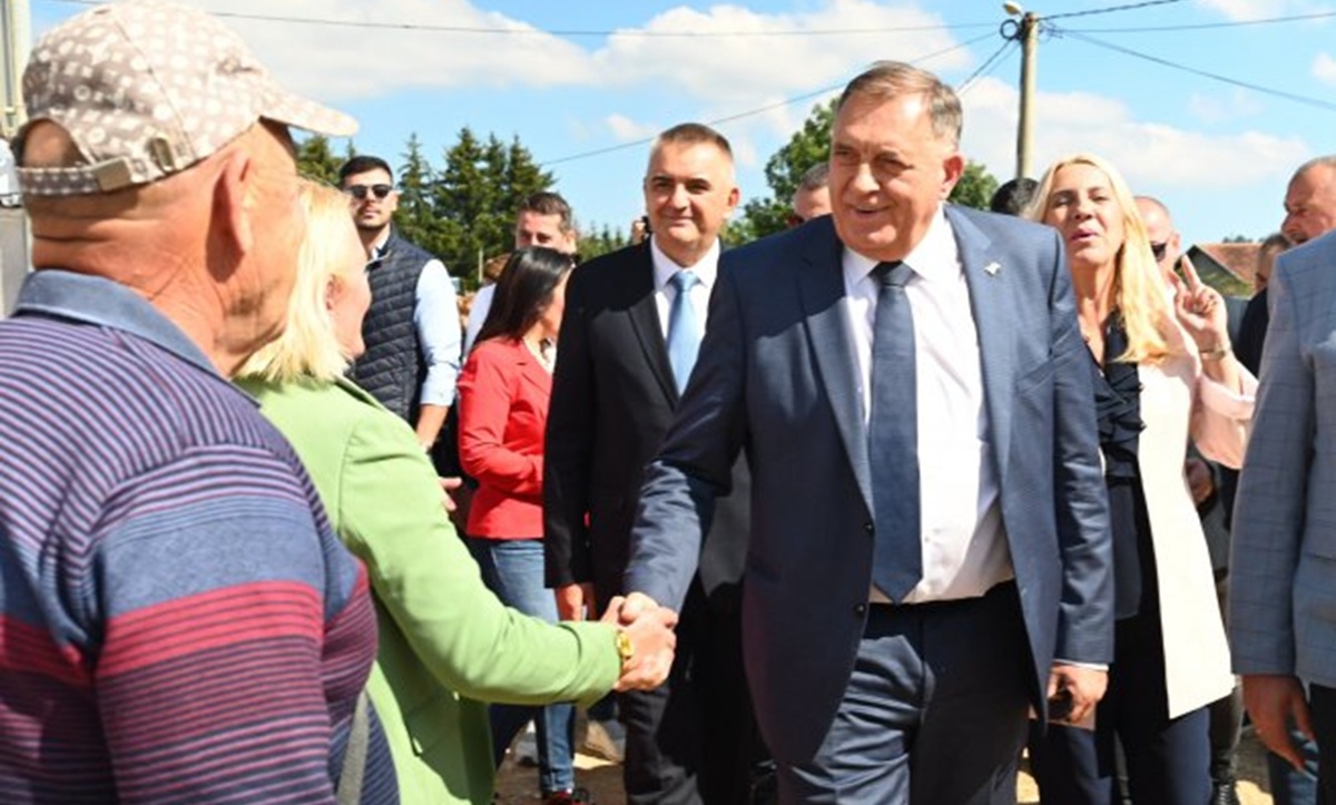 Dodik uvjeren: Cvijanovićeva, Minić i SNSD imaju podršku Manjače FOTO