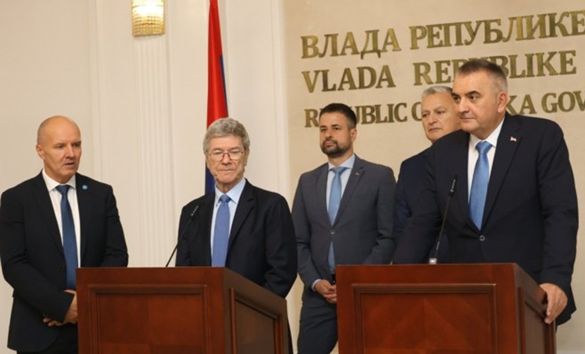 Saks nakon razgovora sa rukovodstvom Srpske: Veliko zadovoljstvo i spremnost za saradnju FOTO