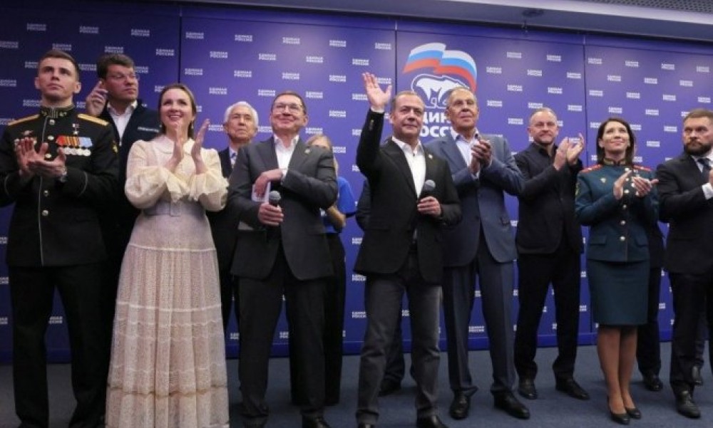 CIK objavio: Јedinstvena Rusija osvojila 57,83 odsto glasova
