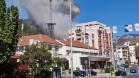 Veliki požar kod Konjica: Vatra zahvatila dio borove šume, postoji opasnost od brzog širenja
