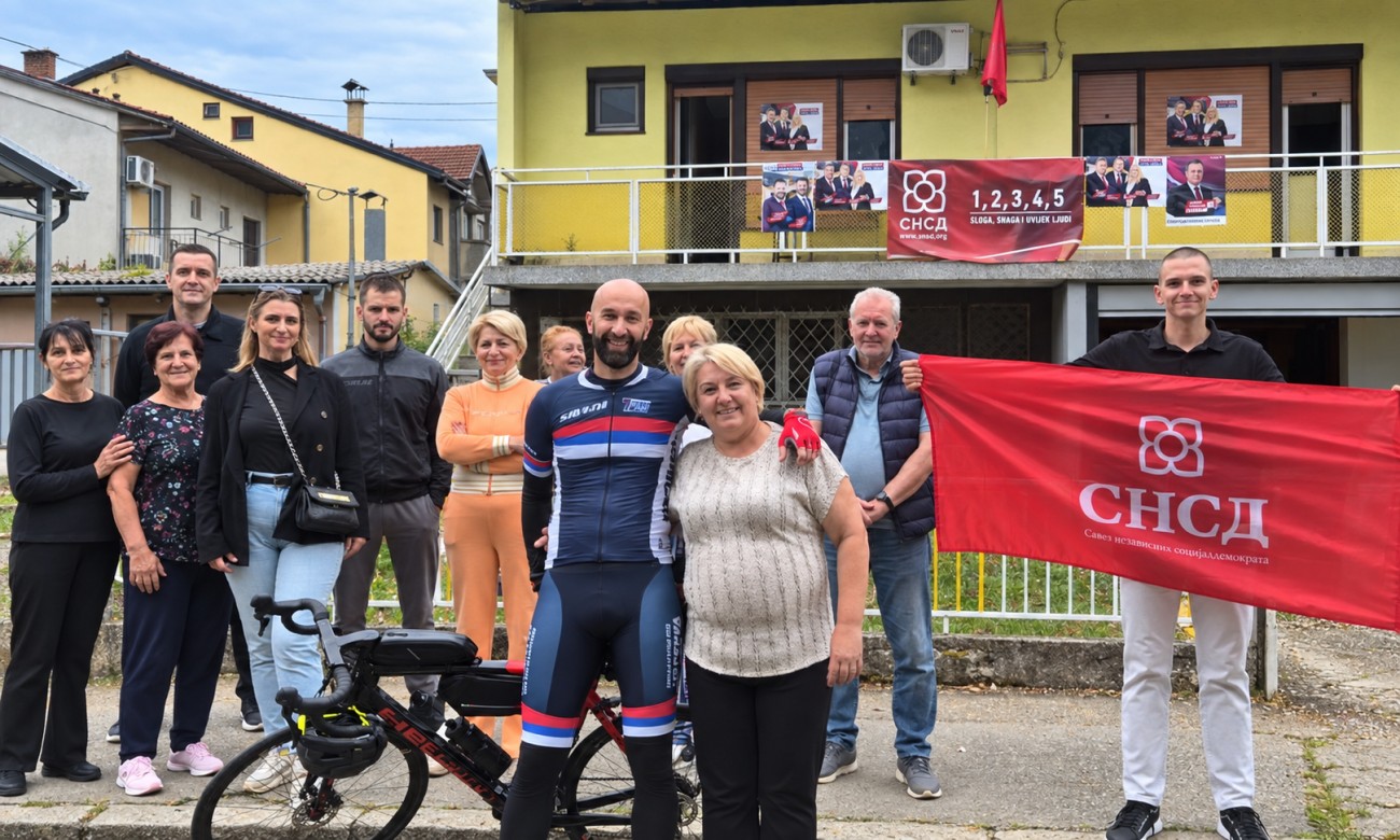 Banjalučanin biciklom krenuo do Hilandara: 1.300 kilometara vozi za djecu iz „Iskre“