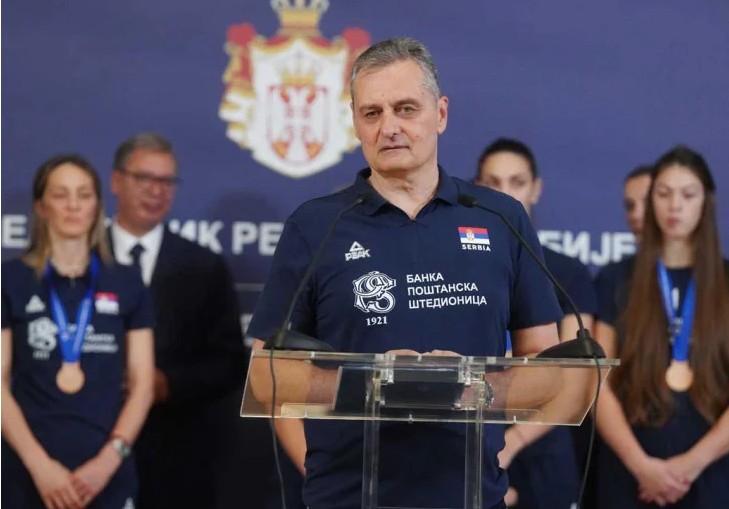 Odbojkašice na prijemu kod Vučiča! Terzić: Najveći motiv imamo kada igramo za Srbiju