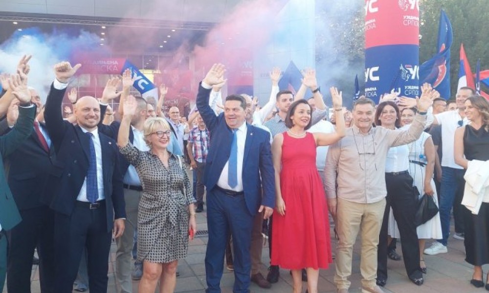 Ujedinjena Srpska krenula u kampanju iz Gradiške: Znamo šta oni to traže i šta im mi to možemo nuditi