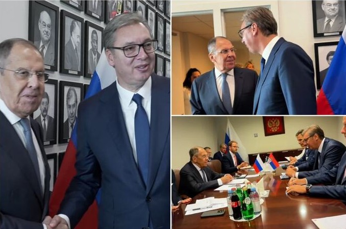 Vučić se oglasio nakon sastanka sa Lavrovim: Istakao sam principijelnu poziciju Srbije
