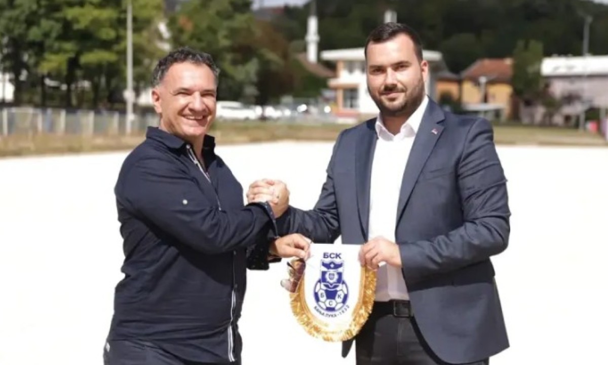 Zeljković obišao radove na izgradnji novog terena FK BSK: “Novi i kvalitetniji uslovi” FOTO