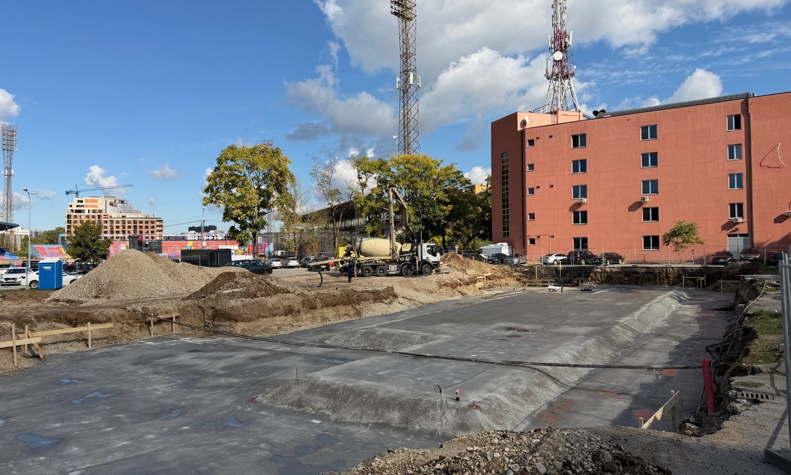 Garaža kod Gradskog stadiona ulazi u novu fazu: Evo kako napreduje gradnja FOTO