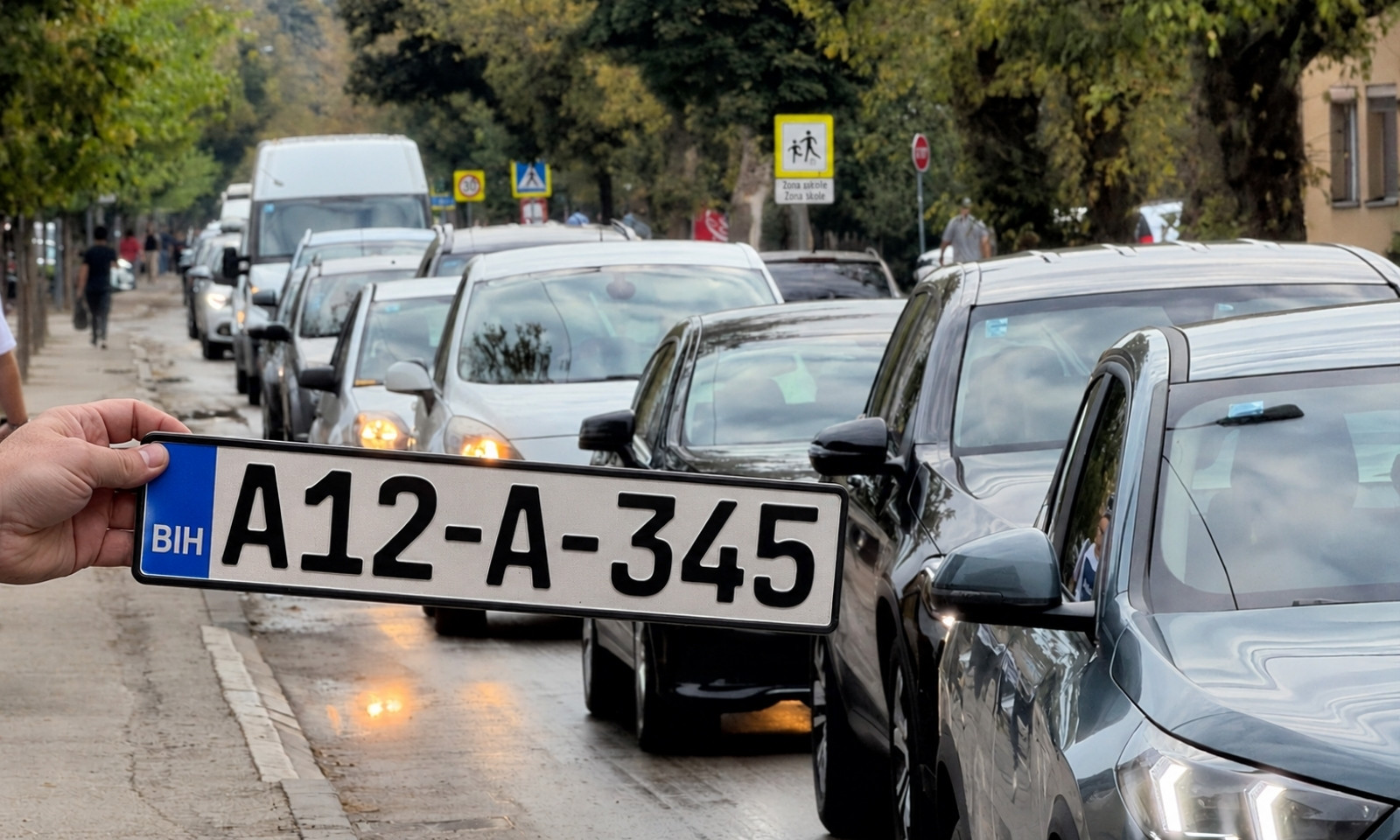 Vozila sve više, tablica bi moglo ponestati: IDDEEA ide u nabavku tešku 17,2 miliona KM FOTO