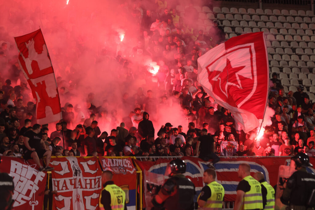 Zvezda kažnjena sa 83.500 evra: UEFA zatvara dio sjeverne tribine