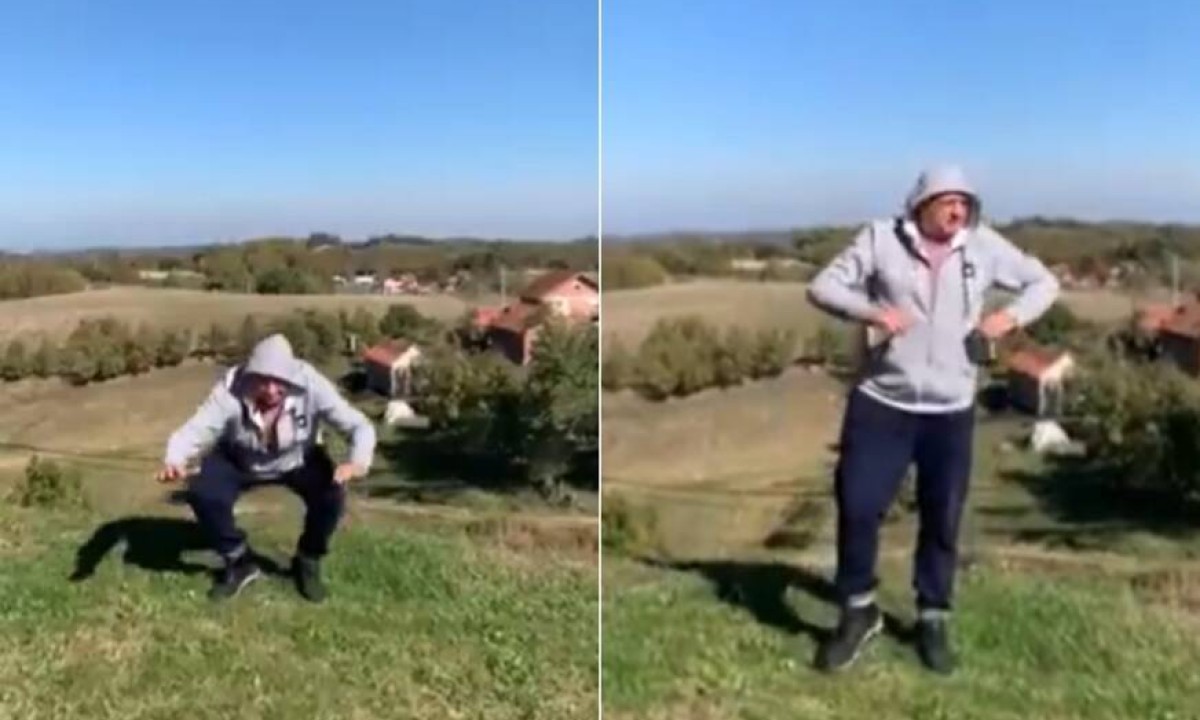 “Najbolje tek dolazi”: Milorad Dodik ponovo u akciji – pogledajte kako radi čučnjeve u šumi! VIDEO