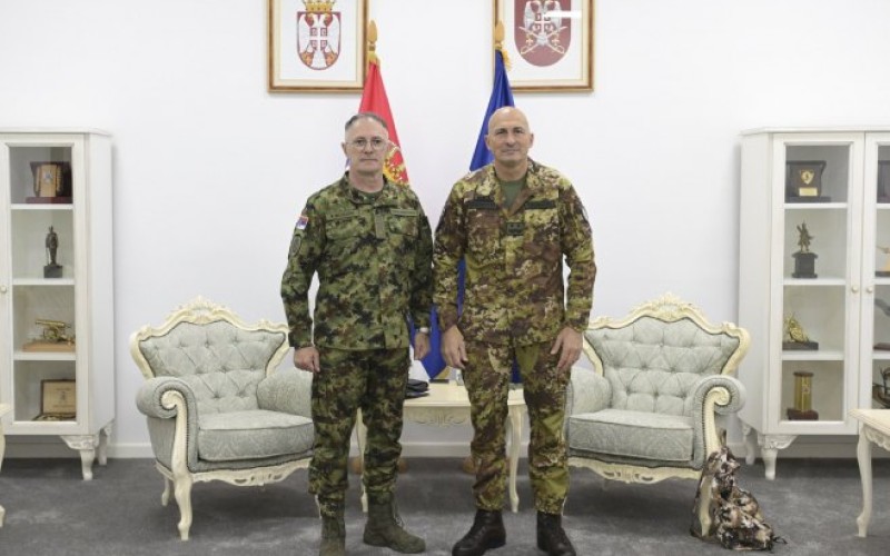 Sastanak Mojsilovića i Vergorija:  KFOR da osigura bezbjedno okruženje za Srbe na KiM