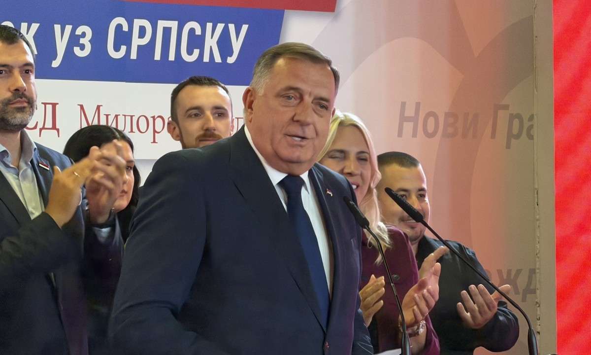 Dodik proglasio pobjedu Minića i Cvijanovićeve: Aplauz i slavlje u štabu SNSD-a FOTO