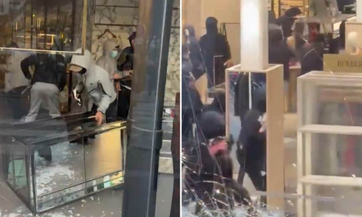 Pariz kao ratna zona: Pljačke, požari i stotine povrijeđenih u masovnim neredima! VIDEO