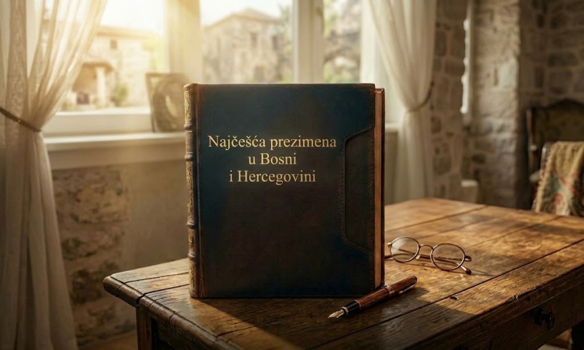 Najviše Hodžića i Kovačevića, Petrovići četvrti: Pogledajte listu najčešćih prezimena u BiH FOTO
