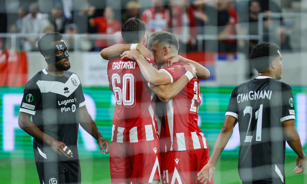Zvezda prosula pobjedu u Luganu: Dva gola primila u posljednjih sedam minuta