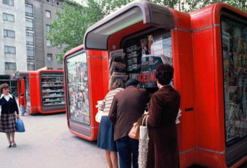 Jugoslovenski crveni kiosk: Bio na svakom ćošku, danas ga čuvaju u Njujorku