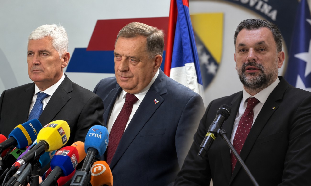 Čović kratko, Dodik slikovito prozvao Konakovića: Luzer! Ajde, majstore!