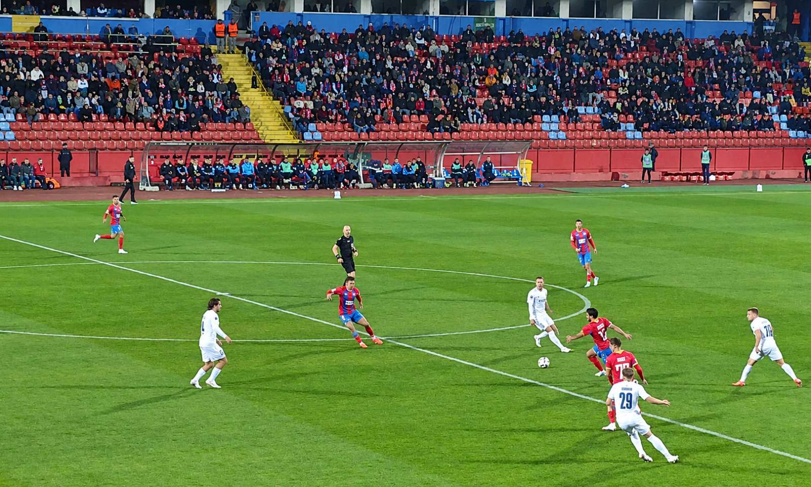 Borac i KuPS počeli borbu za evropske bodove: Pogledajte atmosferu na Gradskom stadionu FOTO/VIDEO