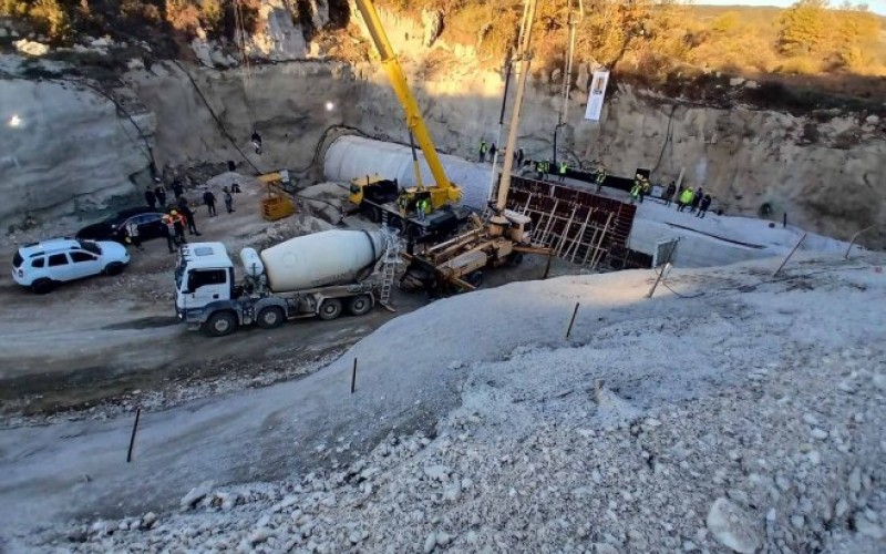 Veliki korak za HE Dabar: Završeno betoniranje tunela VIDEO