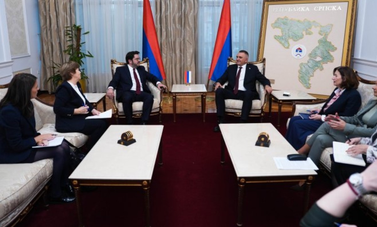 Nastupna posjeta: Minić informisao Tulijea o implementaciji izbornih rezultata u Srpskoj FOTO