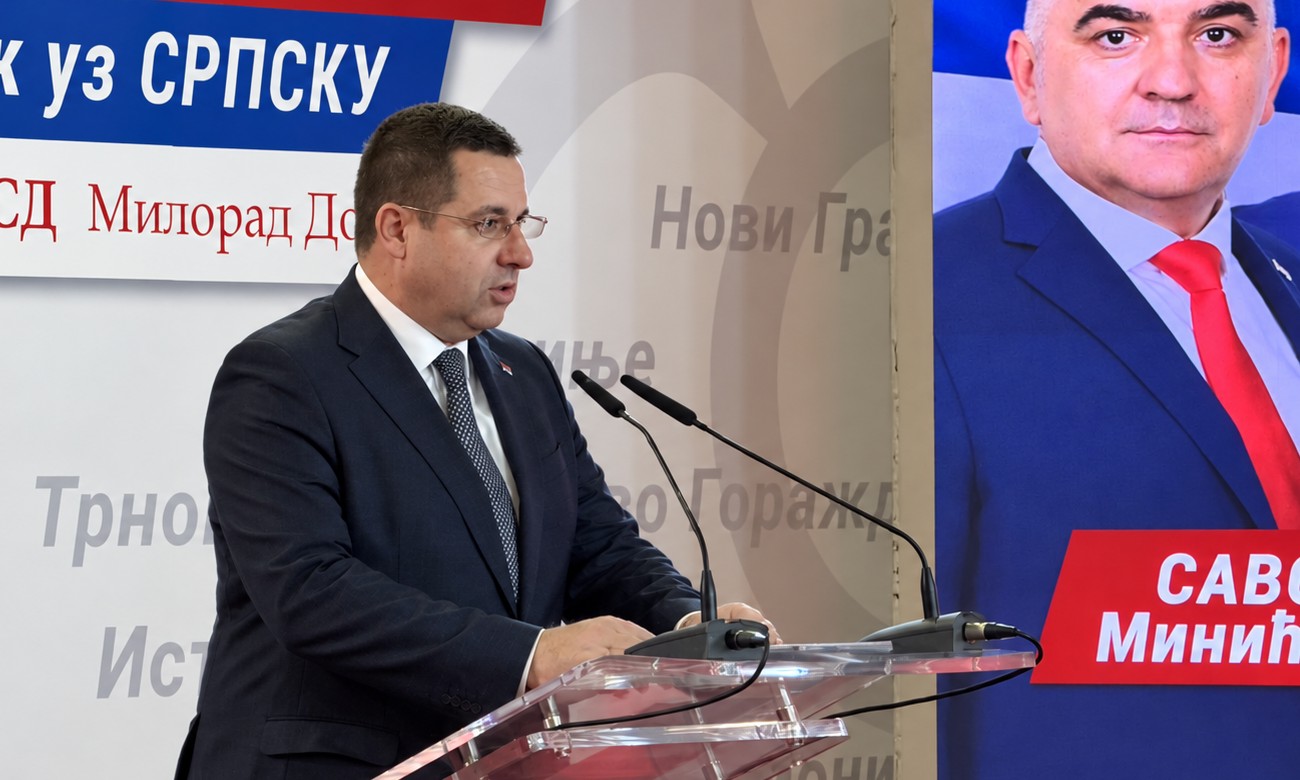 SNSD objavio prve podatke: Kovačević tvrdi da Minić ima ozbiljnu prednost