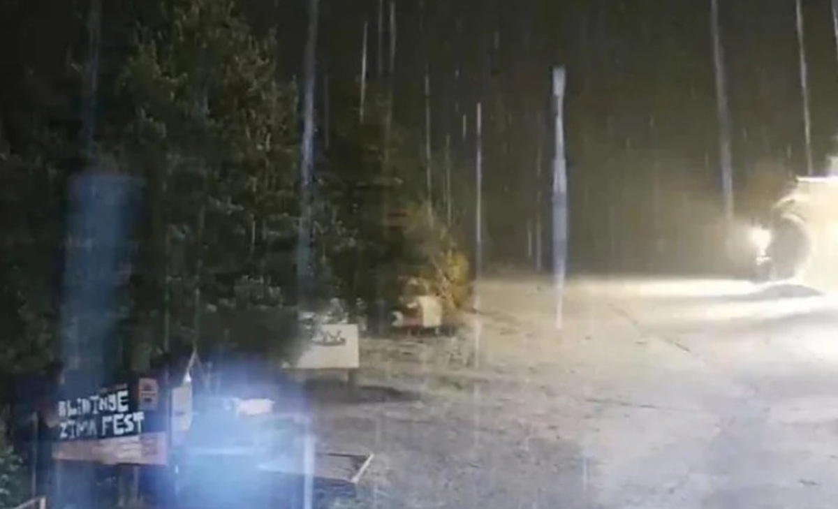 Zima je stigla: Planine u Hercegovini osvanule pod bijelim pokrivačem VIDEO