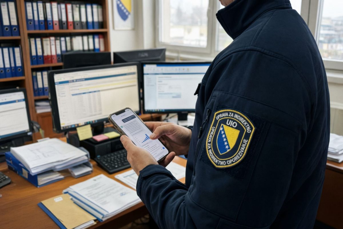 AI na terenu: Inspektori UIO BIH će na licu mjesta koristiti vještačku inteligenciju
