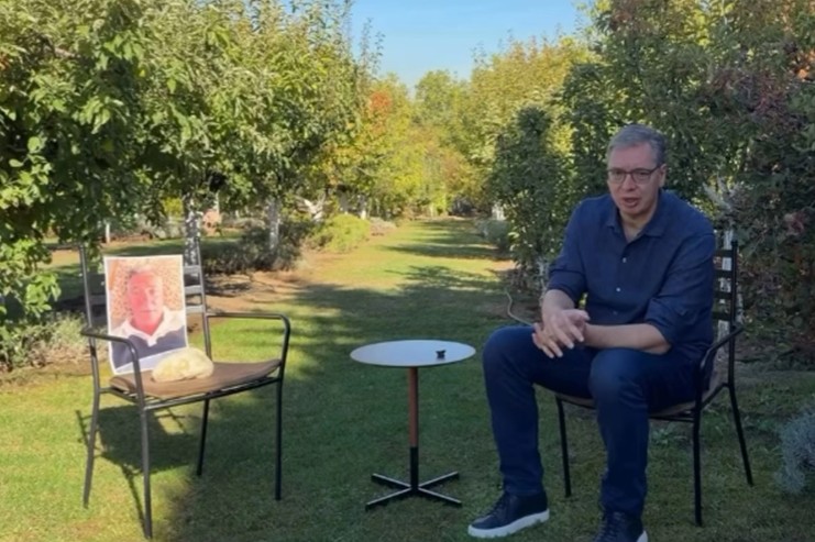 Vučić “razgovarao” sa kamenom za kupus: Koliko god puta sam pozivao, na “ignor” sam VIDEO